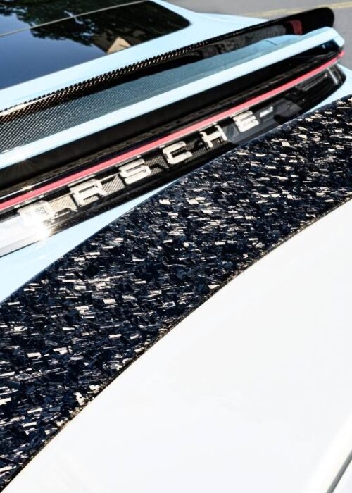 Taycan 2021-2025 Forged Carbon Fiber Ducktail Spoiler