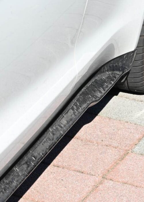 Taycan 2021-2025 Forged Carbon Fiber Side Skirt
