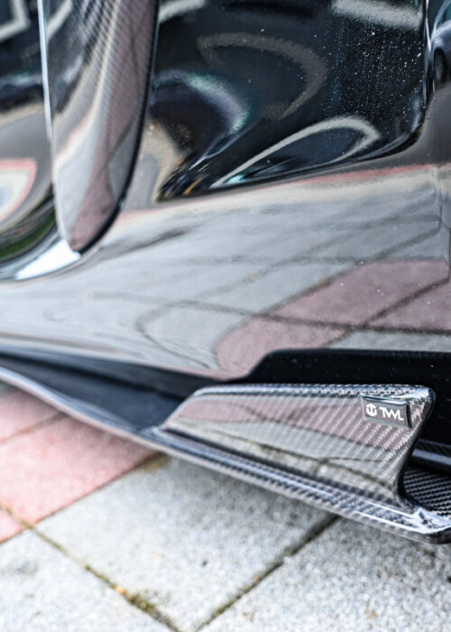 Porsche 981 Carbon Fiber Side Skirt V2