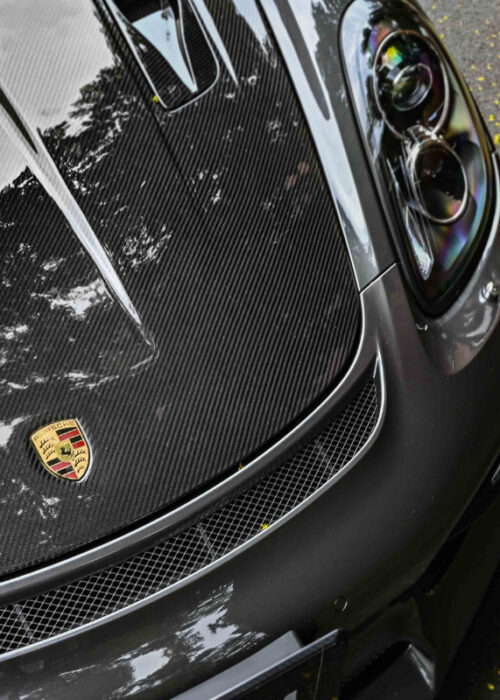 Porsche 981 Carbon Fiber Front Bonnet (RS style)