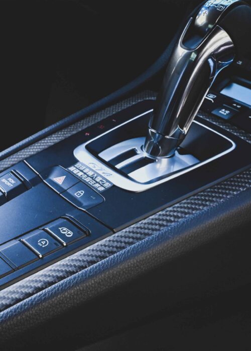 Porsche 981 Matte Black Carbon Fiber Interior Trim