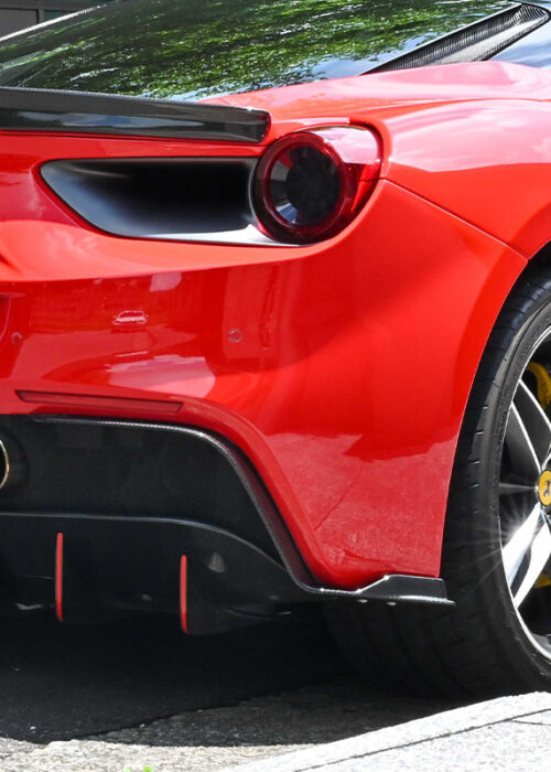 Ferrari 488 Carbon Fiber Rear Lip Spoiler
