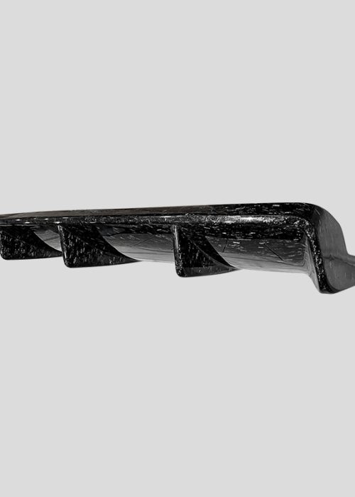 Taycan 2021-2025 3 Forged Carbon Fiber Rear Diffuser
