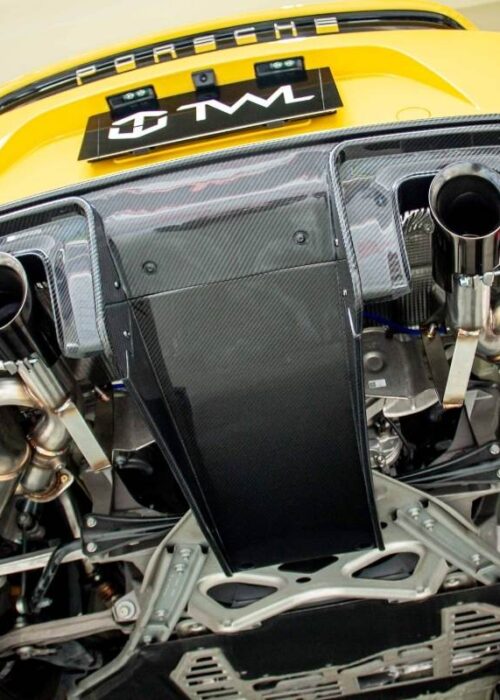 Porsche 718 Carbon Fiber Rear Diffuser GT4 RS