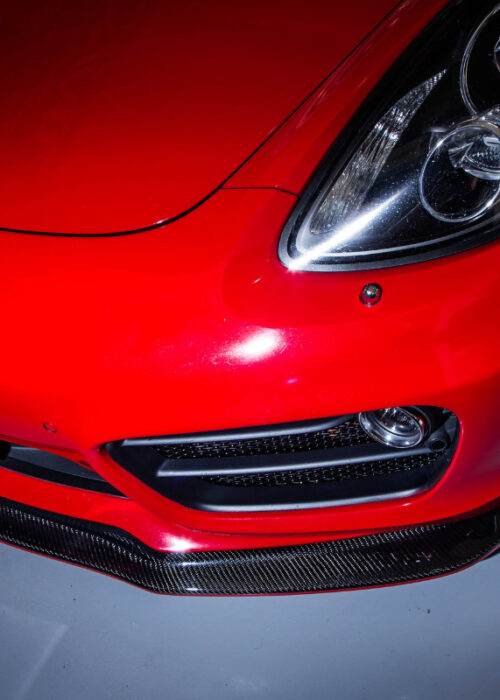 Porsche 981 Carbon Fiber Front Lip V1