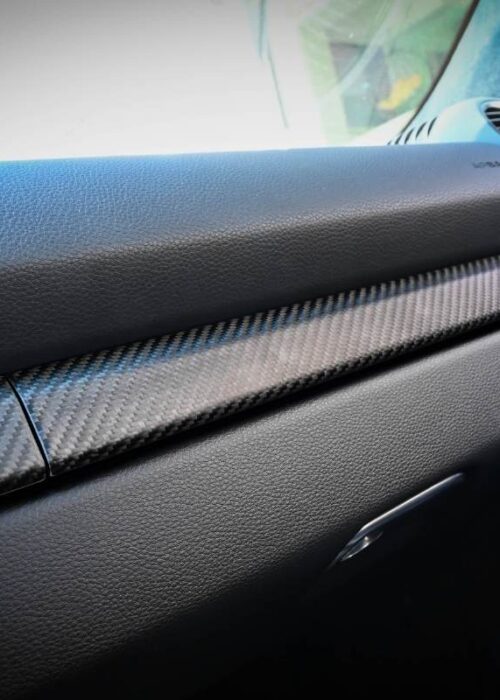 Porsche 718 Matte Black Carbon Fiber Interior Trim
