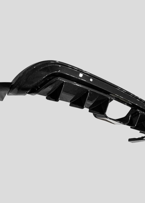 Porsche 718 Carbon Fiber Rear Diffuser V2