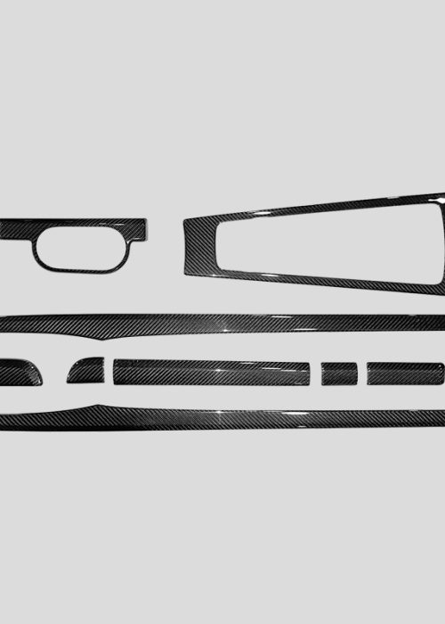Porsche 718 Carbon Fiber Interior Trim