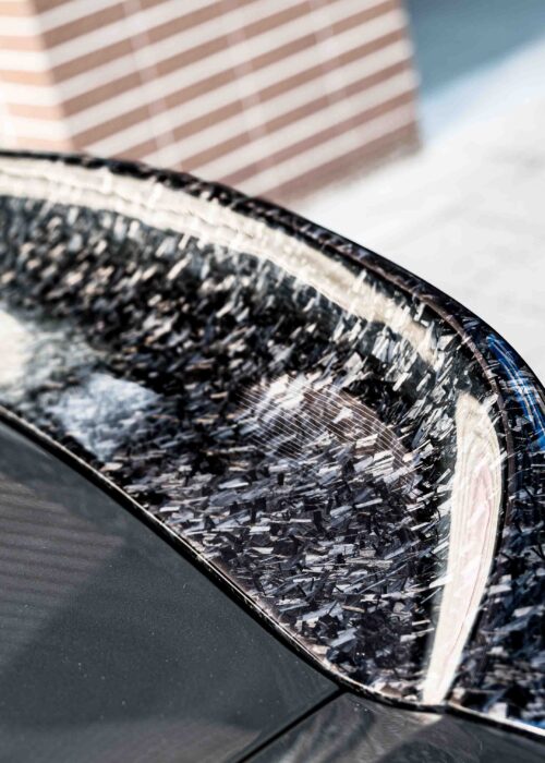 Porsche 718 Forged Carbon Fiber Ducktail Spoiler V1