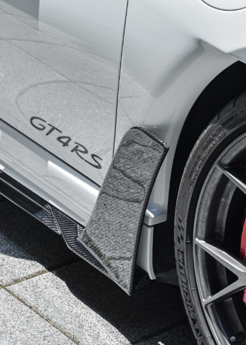 Porsche 718 Carbon Fiber Side Skirt V3.3