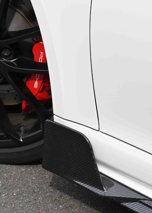 Porsche 718 Carbon Fiber Side Skirt V3.1