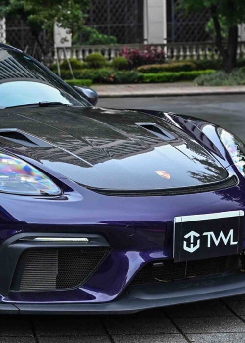 Porsche 718 Carbon Fiber Front Bonnet GT4 RS